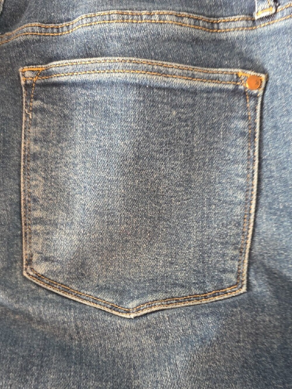EUC Judy Blue 16W Medium Wash Boyfriend Jeans with Front Patch Pockets - Picture 10 of 10